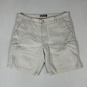 Kahala Chino Shorts Mens Size 36 Khaki Beige Hawaiian Slash Pocket Sport Fishing